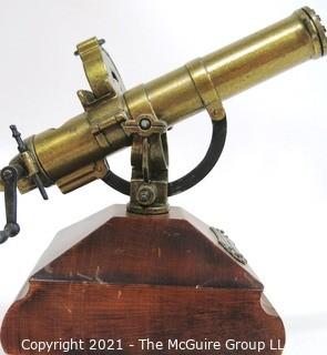 Brass Scale Model of Gatling Gun with Removable Magazines, Hartford Conn.