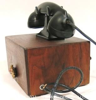 Early Dictograph Telephone / Intercom with handset 