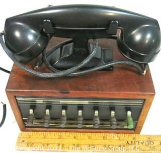 Early Dictograph Telephone / Intercom with handset 