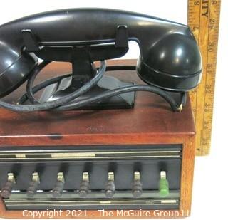 Early Dictograph Telephone / Intercom with handset 