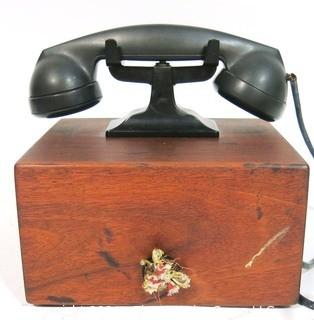 Early Dictograph Telephone / Intercom with handset 