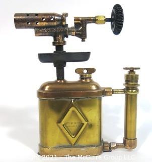 Vintage Brass Otto Bernz Compact Blow Torch