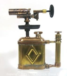 Vintage Brass Otto Bernz Compact Blow Torch