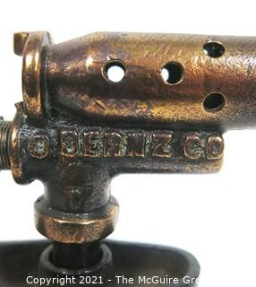 Vintage Brass Otto Bernz Compact Blow Torch