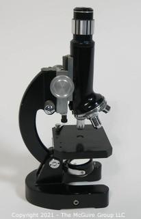 Monocular microscope; multiple powers