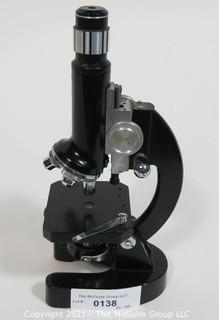 Monocular microscope; multiple powers