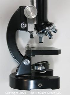 Monocular microscope; multiple powers