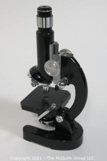 Monocular microscope; multiple powers