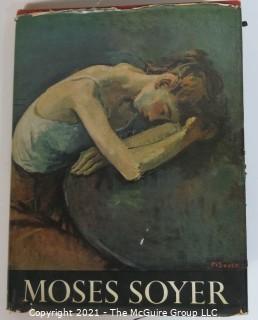 Clifford Evans produced a documentary film on the artist Moses Soyer, named "Paintings in a Low Voice", 1970.  This lot features the film and his notes, plus an exhibition flyer from the ACA Gallery, 63 East 57th St, NY, NY and hard cover book.<br> <br>

