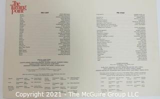 Promotional Tickets & Program from Kennedy Center Theatrical Premier of "The Turning Point" Movie Starring Shirley MacLaine, Anne Bancroft and Mikhail Baryshnikov; and "Under Fire", starring Nick Nolte, Gene Hackman and Ed Harris.