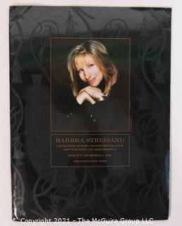 Christie's Press Packet produced for the 1994 Barbra Streisand Auction