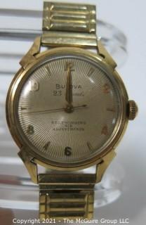 Vintage Men's Bulova 23 Jewels Self-winding Wristwatch Six Adjustments (untested)