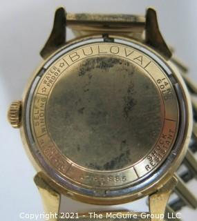 Vintage Men's Bulova 23 Jewels Self-winding Wristwatch Six Adjustments (untested)