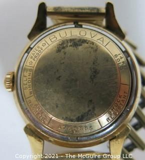 Vintage Men's Bulova 23 Jewels Self-winding Wristwatch Six Adjustments (untested)