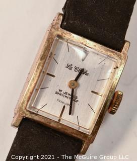 German Shock-Proof 17 Jewel "La Clocke" Automatic Men's Wristwatch (untested)