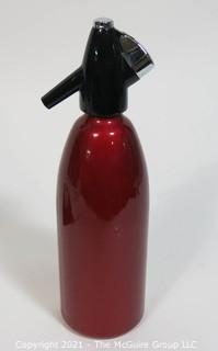 Vintage Red Heimsyphon Siphon Bottle Model H Made in West Germany