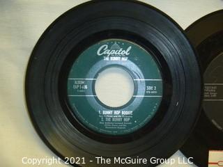 Vinyl Record: 45rpm: Various (10) 50's pop 16 tons