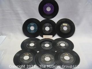 Vinyl Record: 45rpm: Various (10) 50's pop 16 tons