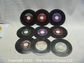 Vinyl Record: 45rpm: Various (9) 50's pop Everly Bros