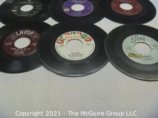 Vinyl Record: 45rpm: Various (9) 50's pop Everly Bros