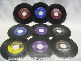 Vinyl Record: 45rpm: Various (9) 50's pop  Male artists