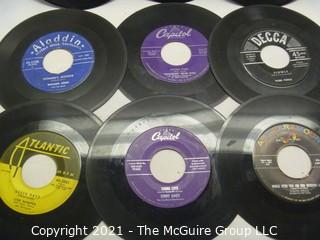 Vinyl Record: 45rpm: Various (9) 50's pop  Male artists