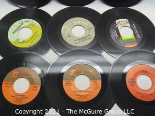 Vinyl Record: 45rpm: Various (9) 60's pop  Male artists - Orbison