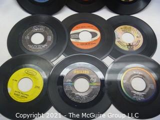 Vinyl Record: 45rpm: Various (9) 60's pop  various artists - Swinging Medallions