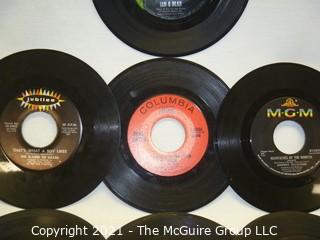 Vinyl Record: 45rpm: Various (10) 60's pop/rock Jan & Dean