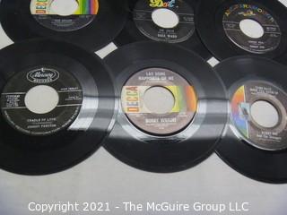 Vinyl Record: 45rpm: Various (10) 60's pop/rock Jan & Dean