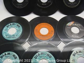 Vinyl Record: 45rpm: Various (9) 60's pop  various artists -  Ronnie Dove