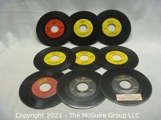 Vinyl Record: 45rpm: Various (9) 60's pop  various artists -  Dave Clark Five