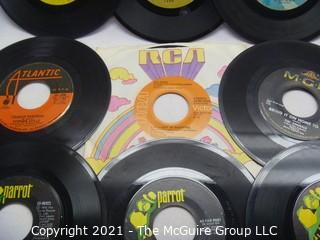 Vinyl Record: 45rpm: Various (9) 60's pop/rock   Joe Cocker