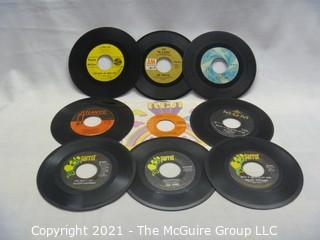 Vinyl Record: 45rpm: Various (9) 60's pop/rock   Joe Cocker