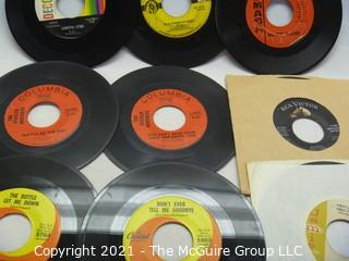 Vinyl Record: 45rpm: Various (9) 60's pop  various artists -  Country