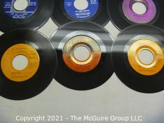 Vinyl Record: 45rpm: Various (9) 60's pop/rock  Boxtops