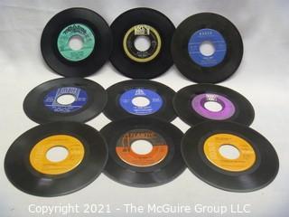 Vinyl Record: 45rpm: Various (9) 60's pop/rock  Boxtops