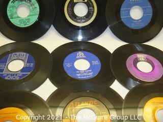 Vinyl Record: 45rpm: Various (9) 60's pop/rock  Boxtops