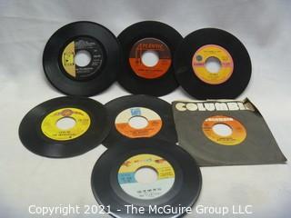 Vinyl Record: 45rpm: Various (7) 60's pop/rock   Drifters