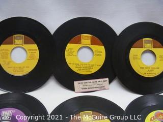 Vinyl Record: 45rpm: Various (8) 60's pop/rock  Soul Shorty Long ...Judge