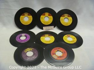 Vinyl Record: 45rpm: Various (8) 60's pop/rock  Soul Shorty Long ...Judge