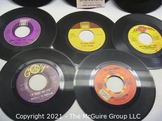 Vinyl Record: 45rpm: Various (8) 60's pop/rock  Soul Shorty Long ...Judge