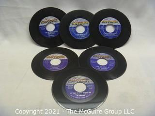 Vinyl Record: 45rpm: Various (6) 60's pop/rock  Soul Supremes