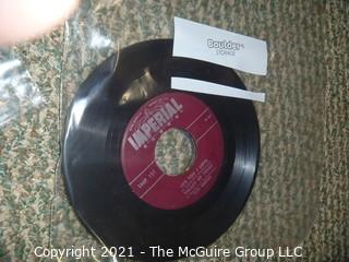 Vinyl Record: 45rpm: Various (7) 60's pop/rock  Soul Fats Domino