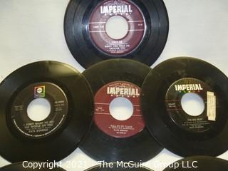 Vinyl Record: 45rpm: Various (7) 60's pop/rock  Soul Fats Domino