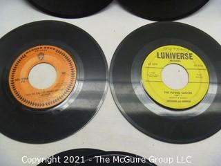 Vinyl Record: 45rpm: Various (7) 60's pop  Novelty Monster Mash