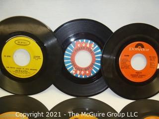 Vinyl Record: 45rpm: Various (9) 70's pop  various artists -  YMCA  Queen