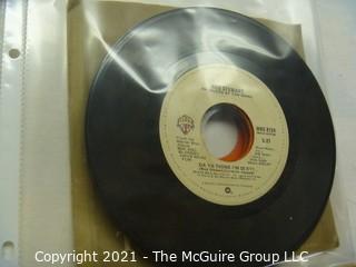 Vinyl Record: 45rpm: Various (9) 70's pop  various artists -  Rod Stewart