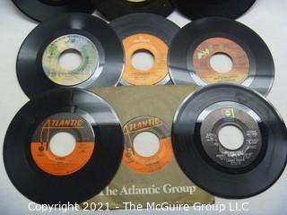 Vinyl Record: 45rpm: Various (9) 70's pop  various artists -  Rod Stewart