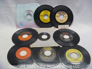 Vinyl Record: 45rpm: Various (9) 70's pop  various artists -  Donna Summers